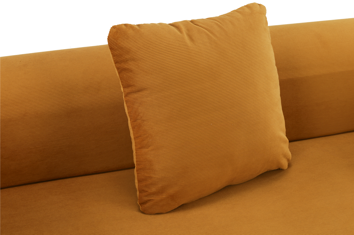 MILO Pude 45 × 45 cm – Sennepsgul