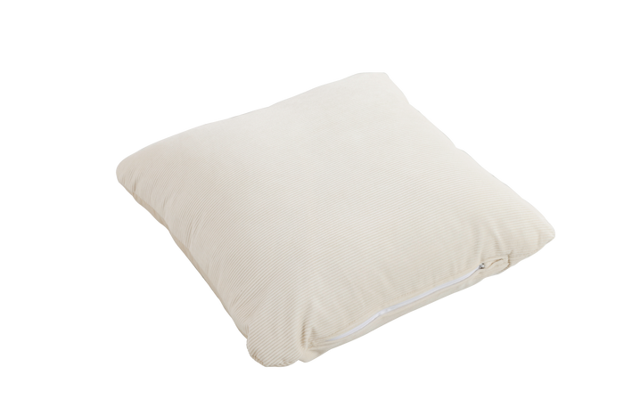 MILO Pude 45 × 45 cm – Hvid